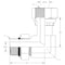 World Wide Fittings Male O-Ring Boss Adjustable to Female Flat Face O-Ring 90 Degree Elbow FS6809X04X04 - alternate 2